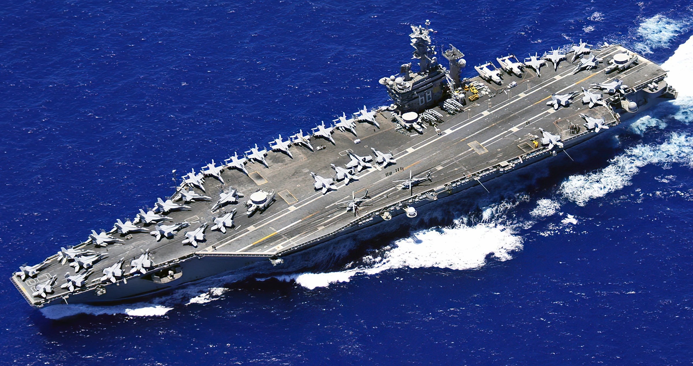 Dos aeronaves del portaaviones USS Nimitz se estrellaron en el Mar de China Meridional